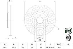 Bosch 0 986 479 114 Disc frana