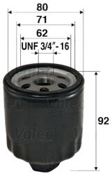 VALEO 586009 Filtru ulei