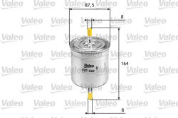 VALEO 587040 filtru combustibil