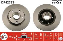 TRW DF4273S Disc frana - e-autoshop