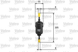 VALEO 587023 filtru combustibil