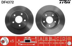 TRW DF4372 Disc frana - e-autoshop