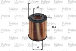 VALEO 586551 Filtru ulei