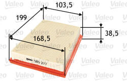 VALEO 585277 Filtru aer