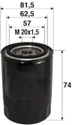 VALEO 586017 Filtru ulei