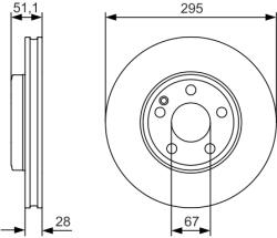 Bosch 0 986 479 A01 Disc frana
