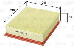 VALEO 585124 Filtru aer