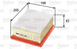 VALEO 585047 Filtru aer