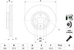 Bosch 0 986 479 E49 Disc frana