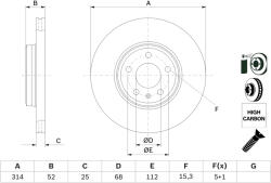 Bosch 0 986 479 467 Disc frana