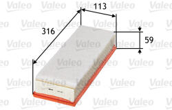 VALEO 585015 Filtru aer
