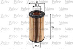 VALEO 586501 Filtru ulei