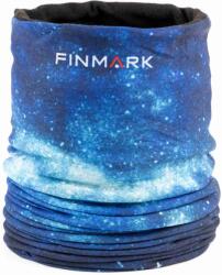 Finmark Multifunkční šátek s flísem синьо, бяло (FSW-340)