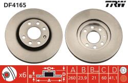 TRW DF4165 Disc frana - e-autoshop