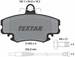 TEXTAR 2146304 Q+ set placute frana disc