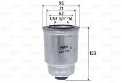 VALEO 587728 filtru combustibil