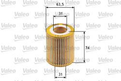 VALEO 586510 Filtru ulei