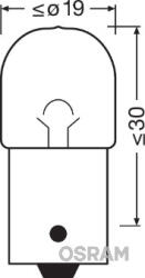 OSRAM 5637 ORIGINAL Bec iluminare numar circulatie
