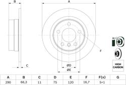Bosch 0 986 479 043 Disc frana
