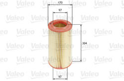 VALEO 585694 Filtru aer
