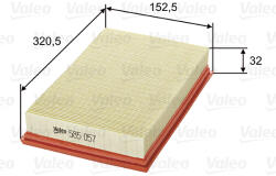 VALEO 585057 Filtru aer