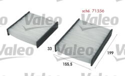 VALEO 715556 VALEO ESSENTIAL Filtru aer habitaclu