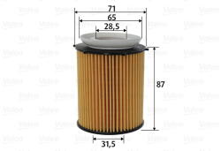 VALEO 586618 Filtru ulei
