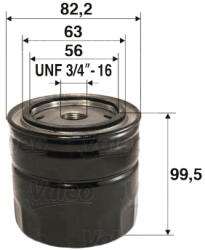VALEO 586082 Filtru ulei