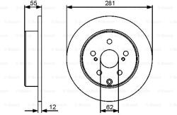 Bosch 0 986 479 419 Disc frana