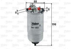 VALEO 587502 filtru combustibil