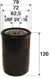 VALEO 586029 Filtru ulei