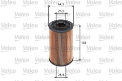 VALEO 586533 Filtru ulei