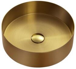 Wellis - Marigold pultra építhető mosdó - Gold 40 × 112, 5 cm (WB00558)