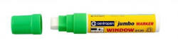 Centropen Marker Centropen 9110 Jumbo állandó zöld ékvég 2-10mm