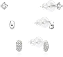 MOISS Ezüst fülbevalószett E0004885 (3 pár fülbevaló)