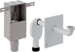 Geberit - Set sifon anti-miros pentru lavoar, evacuare orizontală, crom lucios 151.120. 21.1 (151.120.21.1)