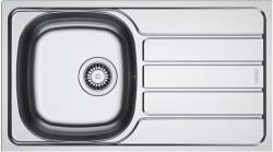 Franke Chiuveta inox Franke SKN 611-78/44 DR, dreptunghiulara, 1 cuva si picurator pe partea dreapta, 78x43.5x15 cm, adancime cuva 15 cm, Inox lucios, 101.0715. 730 (101.0715.730) Chiuveta