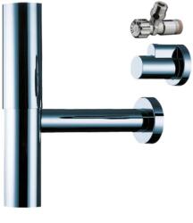 Hansgrohe - Sifon de design Flowstar cu supape de colț, crom 52120000 (52120000)