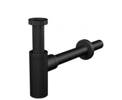 Alcadrain - Sifon cu design, negru mat A400BLACK (A400BLACK)