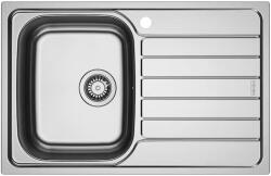 Franke Chiuveta inox Franke SKX 611-78/50 DR, dreptunghiulara, 1 cuva si picurator pe partea dreapta, 78x50x15 cm, adancime cuva 15 cm, Inox lucios, 101.0716. 657 (101.0716.657) Chiuveta