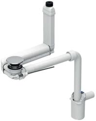 Geberit - Sifon de lavoar economic Clou, pentru control cu tijă, crom 152.049. 21.1 (152.049.21.1)