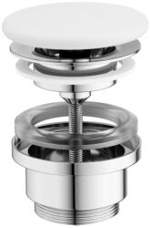 RAVAK Flat mosdólefolyó kerámia fedéllel, matt fehér