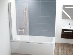 RAVAK CVS1-80 bal kádparaván krómhatású + transparent