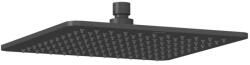 RAVAK Esőztető szögletes fejzuhany, 250x250 mm 986.20BLM, matt fekete - szerelvenycenter