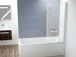RAVAK CVS1-80 jobb kádparaván fehér + transparent