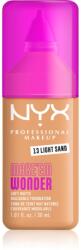 NYX Professional Makeup Make ‘Em Wonder make-up usor matifiant culoare 13 Light Sand 30 ml