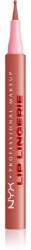 NYX Professional Makeup Lip Lingerie repara buzele pentru un efect de lunga durata culoare 08 After Hours 1 ml