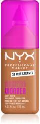 NYX Professional Makeup Make ‘Em Wonder лек матиращ фон дьо тен цвят 27 True Caramel 30ml