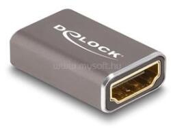 Delock HDMI adapter anya - anya 8K 60 Hz szürke fém (DL60078) (DL60078)