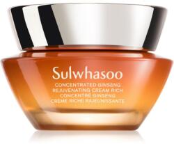 Sulwhasoo Concentrated Ginseng Rejuvenating Cream Rich gazdagon tápláló krém a ráncok ellen 50 ml